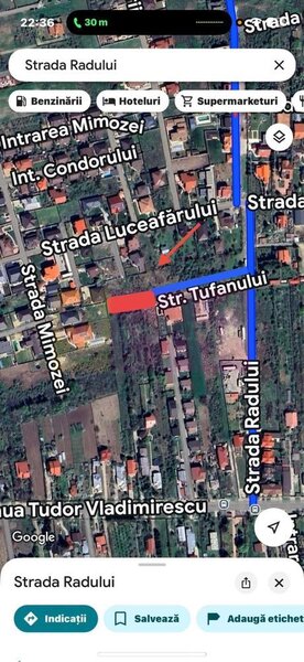 Teren 1000 mp Domnesti